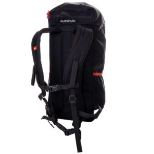 Mochila de trilha Arpenaz 30L Quechua – BACKPACK NH100 30L DARK/ GREY/ ORANGE