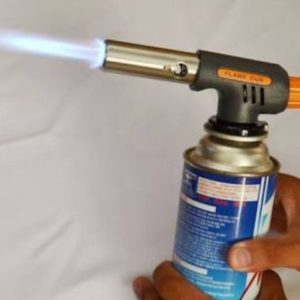 MAÇARICO COMPACTO GUEPARDO  COM ACENDEDOR AUTOMATICO E CONTROLE DE INTENSIDADE DE CHAMA FLAME GUN