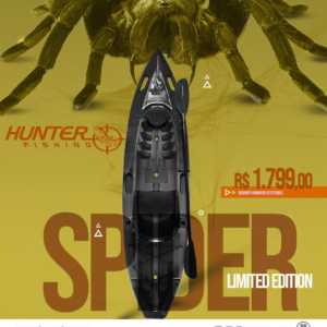 HUNTER FIHSING UP BRUDDEN – SPIDER