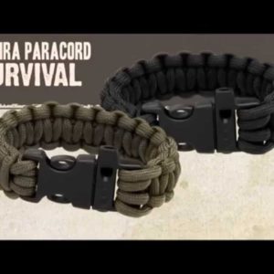 Pulseira Survival  GUEPARDO  M – VERDE OU PRETA