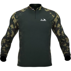 Camisa de Pesca Presa Viva Camuflada