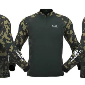 Camisa de Pesca Presa Viva Camuflada