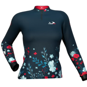 Camisa de Pesca Presa Viva PV Flores