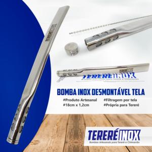 Bomba Inox Desmontável Tela